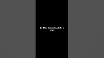 Most Demanding Skill in 2025 #coding #programming #webdevelopment #job #interview #placement #shorts