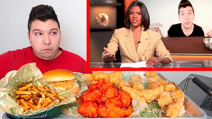 Reacting to Candace Owens video about me... MUKBANG