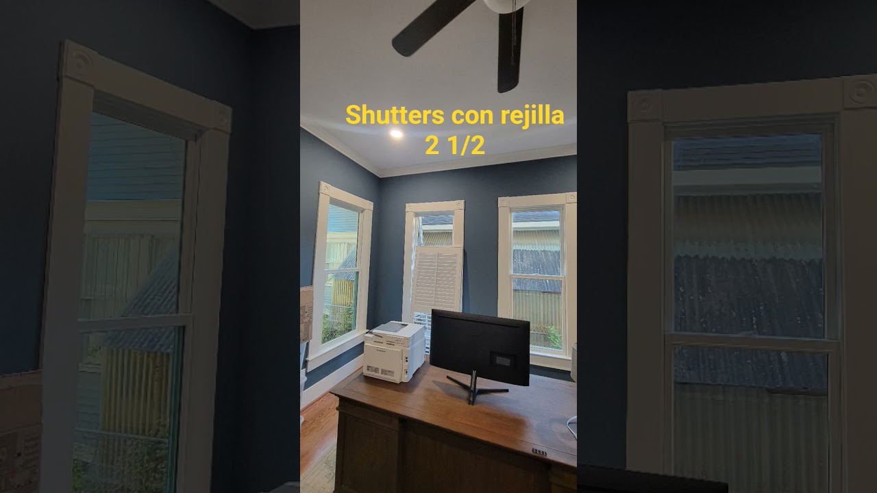 outside mount 2 1/2 louvers 