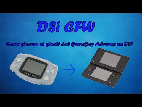 [TUTORIAL] Come giocare ai giochi GBA su DSi CFW ITA