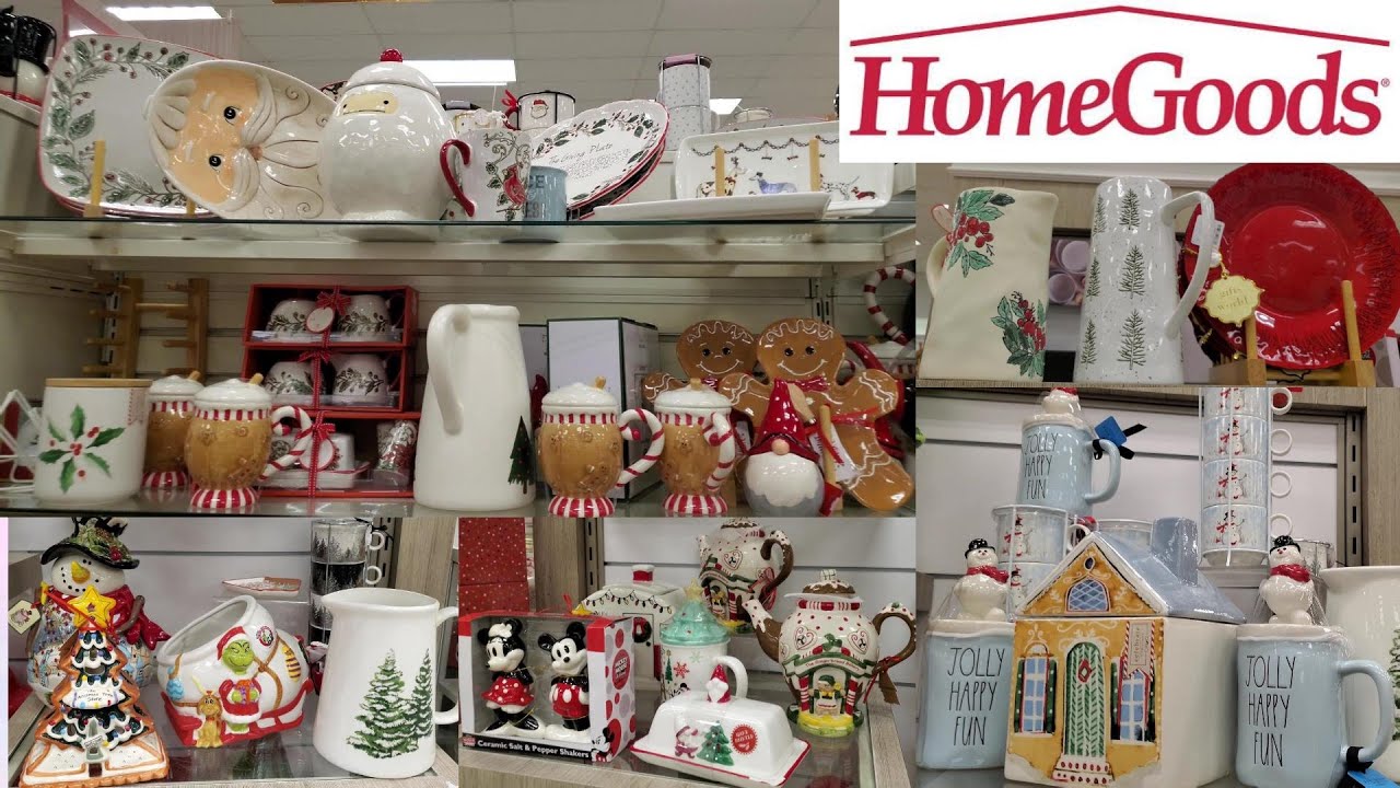HomeGoods Shop With Me 2022 Holiday Dining Decor 2022* HomeGoods
