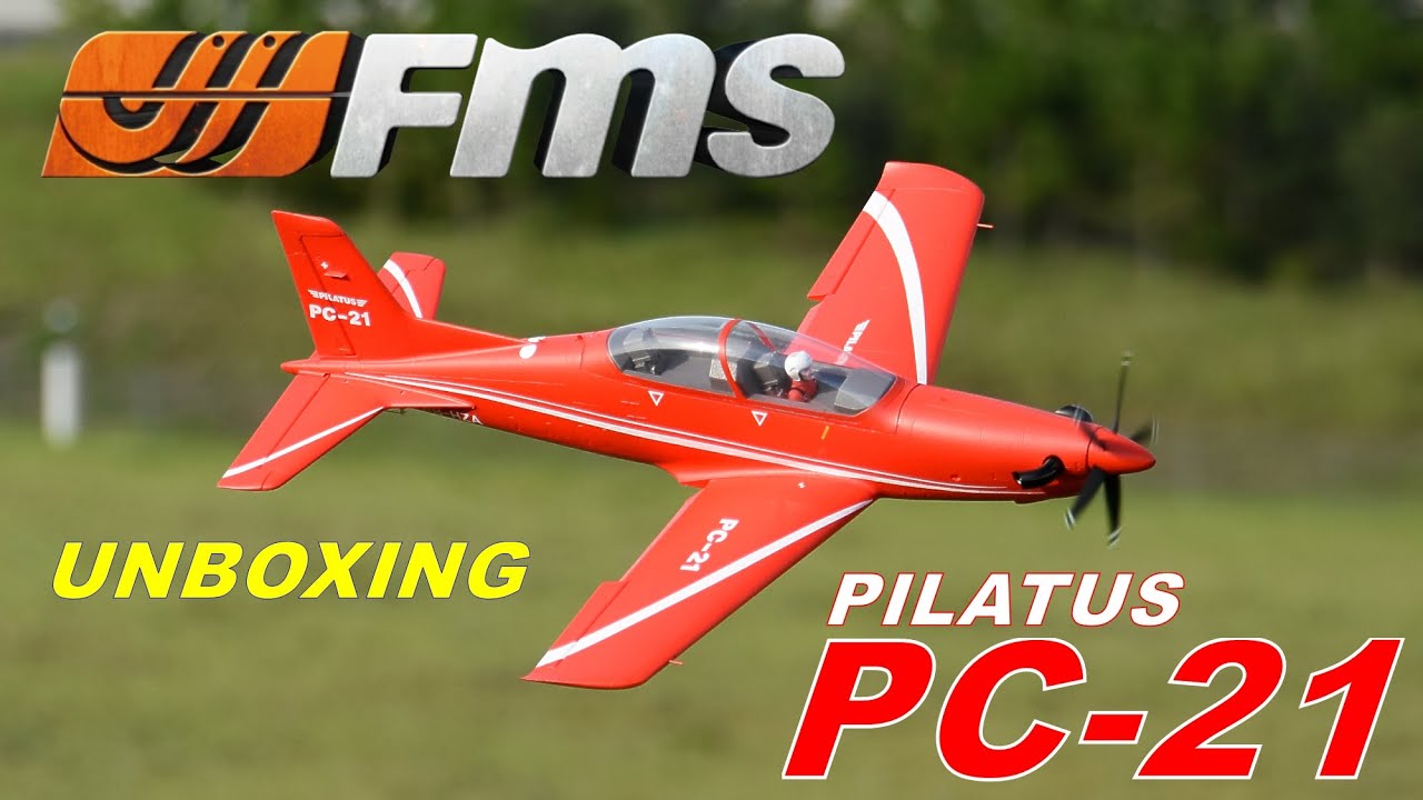 FMS 1100mm 1.1m PC-21 PC21 Pilatus Propeller Spinner Motor Shaft Mount Landing 