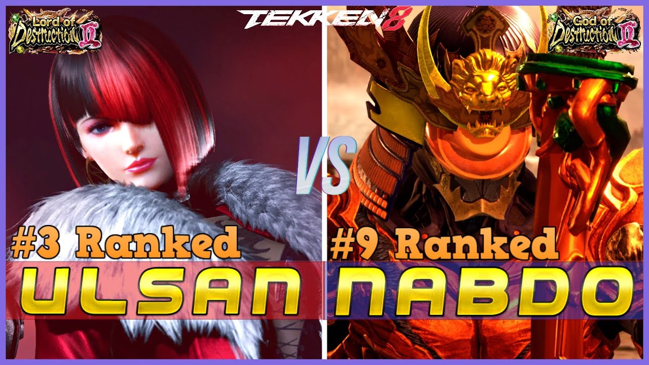 T8 ULSAN (#3 Ranked Anna) Vs NABDO (#9 Ranked Yoshimitsu) Tekken 8 High ...