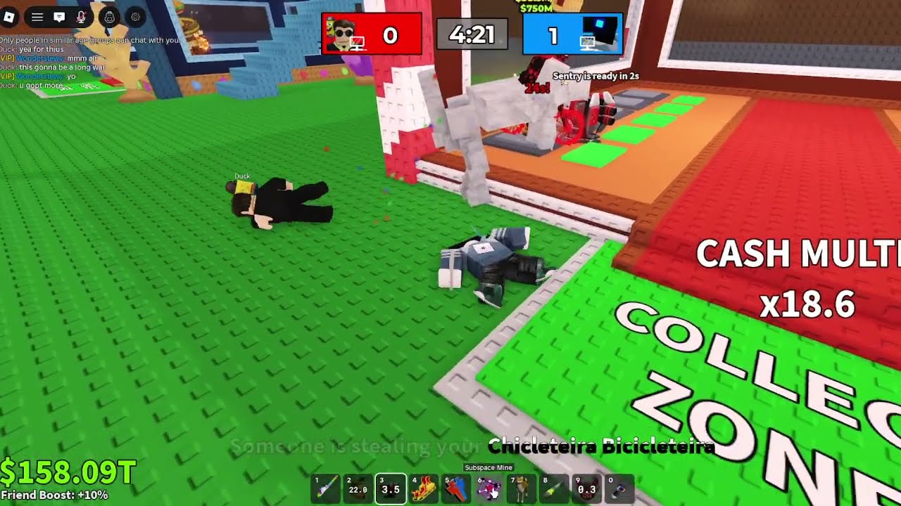 Steal a Brainrot PVP wall #3: My 69m gold Burrito Bandito back