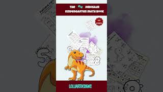 Kindergarten Math Dinosaur Basic Math Addition Subtraction Worksheets