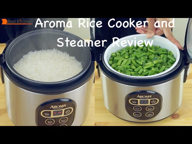 Aroma Rice Cooker Instructions & Recipe (small & digital cooker)