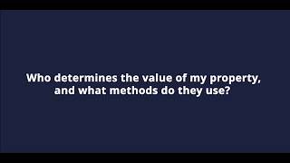 Who determines the value of my property? #taxes #government