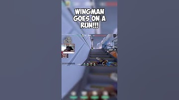 WINGMAN GOES ON A RUN 😂😂😂 #valorant