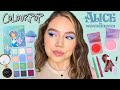 COLOURPOP X ALICE IN WONDERLAND COLLECTION 🐇 SWATCHES, REVIEW + TUTORIAL | Makeupbytreenz