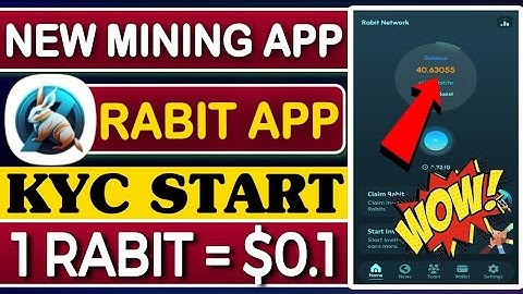 New Mining App 2023 | Rabit Network Mining App 2023 | Rabit Network KYC Start | Rizwan Blouch