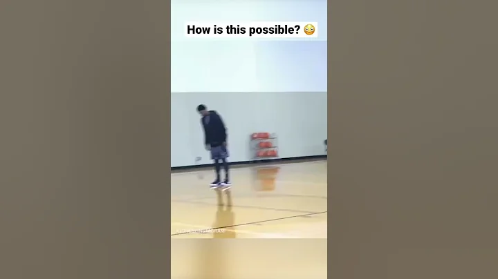 Kyrie Irving shows off the greatest balance in human history! #shorts