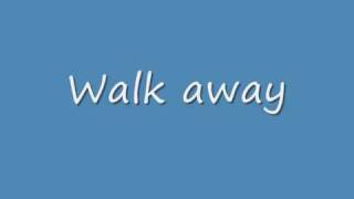 Racoon - Walk away [lyrics] chords