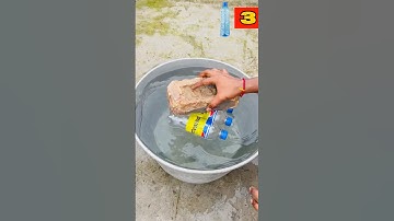 BRICK vs BOTTLE 😱 #shorts