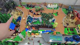 LEGO city custom zoo rebuild progress July 2, 2023