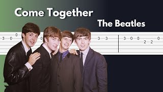 PDF Sample The Beatles - Come Together guitar tab & chords by Stunning Music Tabs.