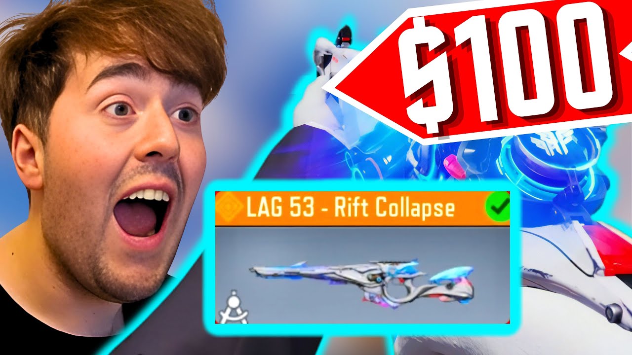 *NEW* $100 RIFT COLLAPSE LAG 53 LUCKY DRAW IS HERE IN COD MOBILE!!!
