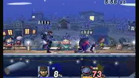 Ally(Snake) vs. Shadow(MK) 3