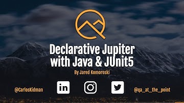 Declarative Jupiter with Java & JUnit5