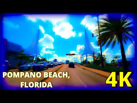 Quick Drive Through Pompano Beach, FL