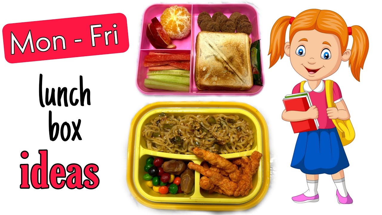 Monday _ Friday lunch box preparation | lunch box ideas | lunch box ...