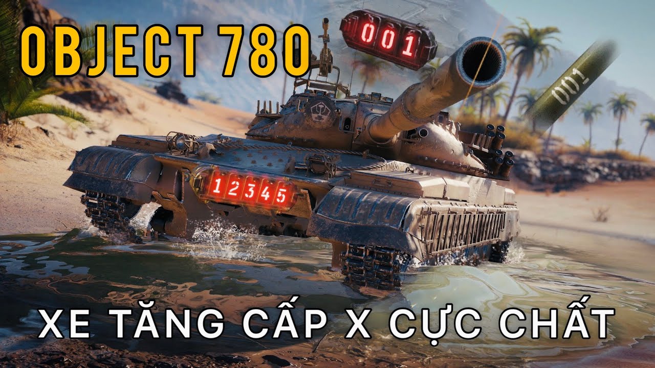 Object 790 Object 780: Xe tăng có BIỂN SỐ đầu tiên trong World of Tanks - YouTube