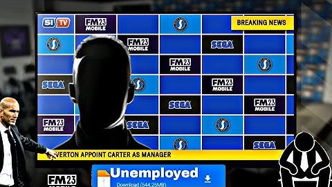 FM23 Save Data Unemployed (Request) Football Manager Mobile 23