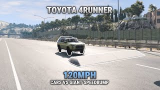 What car goes over a speedbump at 120 mph? screenshot 2