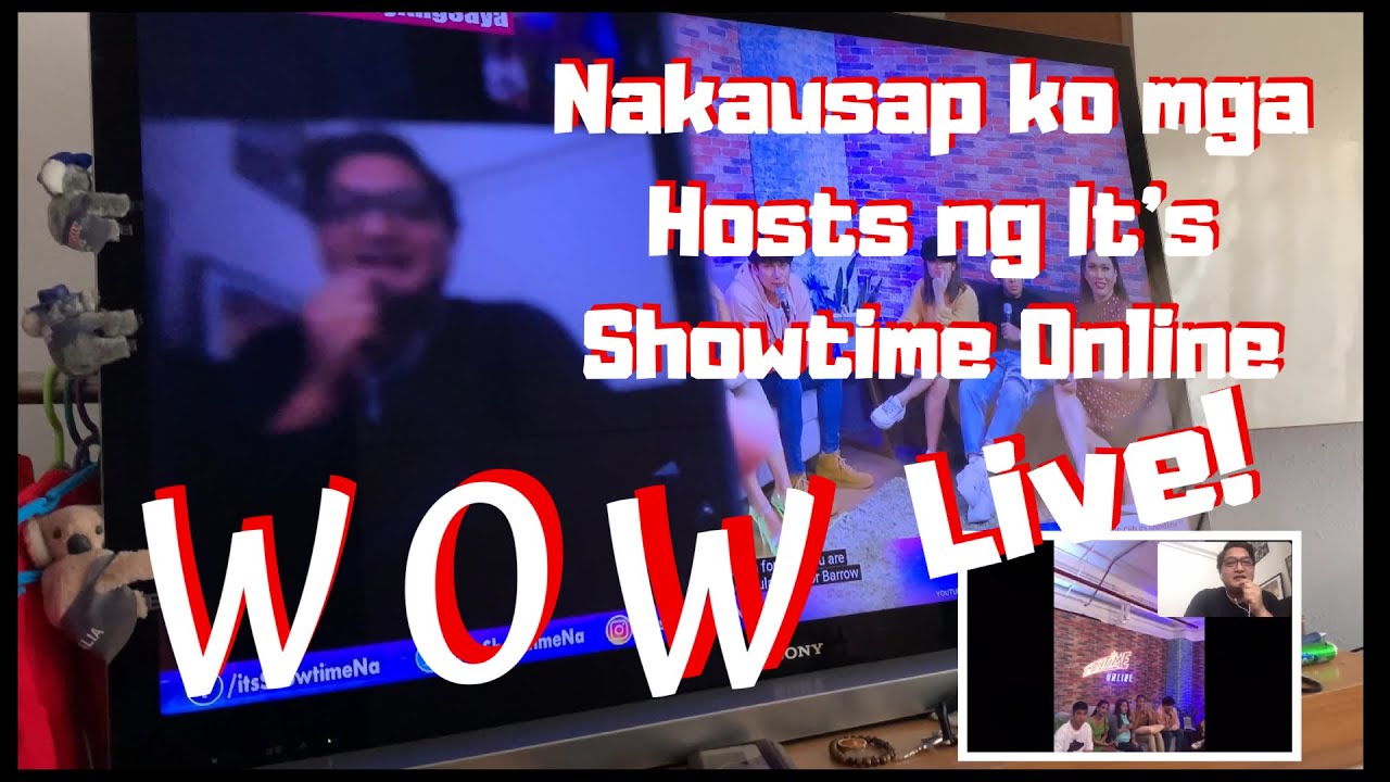 Live Chat with It’s Showtime Online Hosts