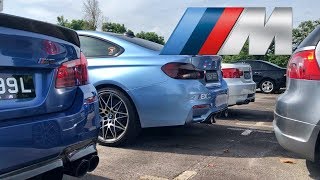 Convoying with BMW ///M Club Singapore to 9tro Alliance Car Meet