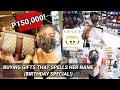 BUYING GIFTS THAT SPELLS HER NAME (JaiGa) *Watch till the end