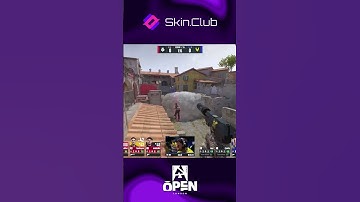QUICK TRIPLE KILL Ending by mezii in pistol defense! #cs #counterstrike #BLAST #Open #London