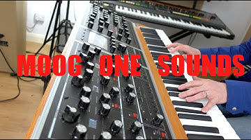Moog One sounds part2 (No talking)