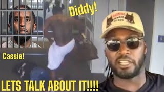 Kwame Brown Reacts To What Looks Like P Diddy Beating Cassie Near The Elevator!