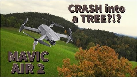 Mavic AIR 2 | NEAR THE CRASH INTO A TREE