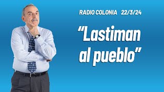 Guillermo Moreno con Camilo Cagnacci en AM 550 22/3/24