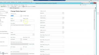 Stage Interaction with Status Field in Change Request Object | Cherwell (CSM 10.0)