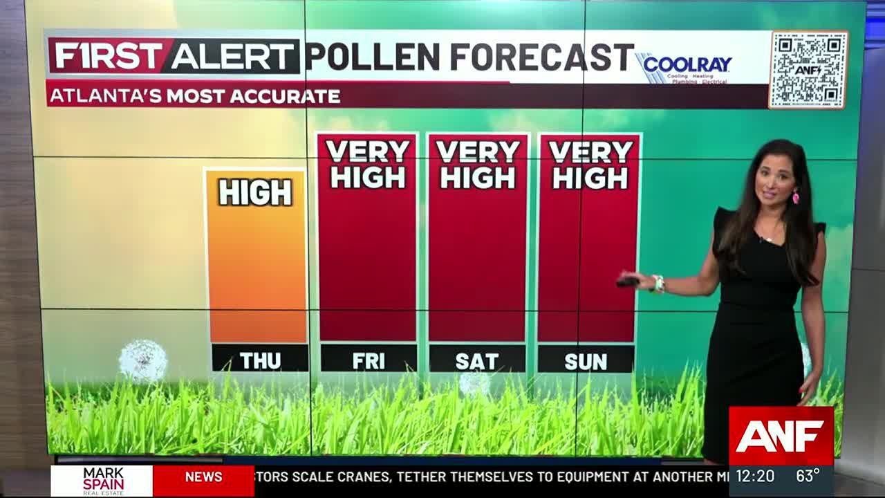 FIRST ALERT FORECAST: Gorgeous today; warm Easter weekend - YouTube