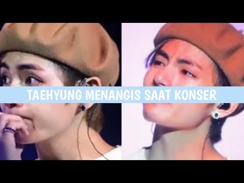 KIM TAEHYUNG MENANGIS SAAT KONSER BERLANGSUNG//aryskaofficial