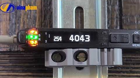 [ VNP AUTOMATION ] HƯỚNG DẪN SỬ DỤNG CẢM BIẾN QUANG D4RF (PART 3)