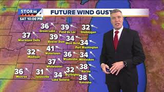 Calm and cold Friday night, temps in the 20s