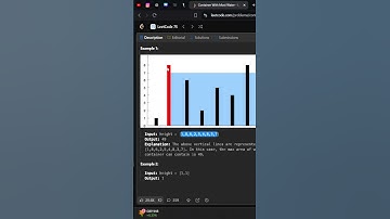 LeetCode 11: Container With Most Water JavaScript Solution | Two Pointer Approach Explained
