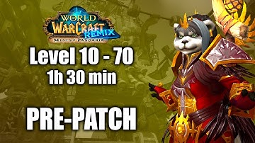 How to Level Up from 10 to 70 in Just 1.5 Hours in MoP Remix!
