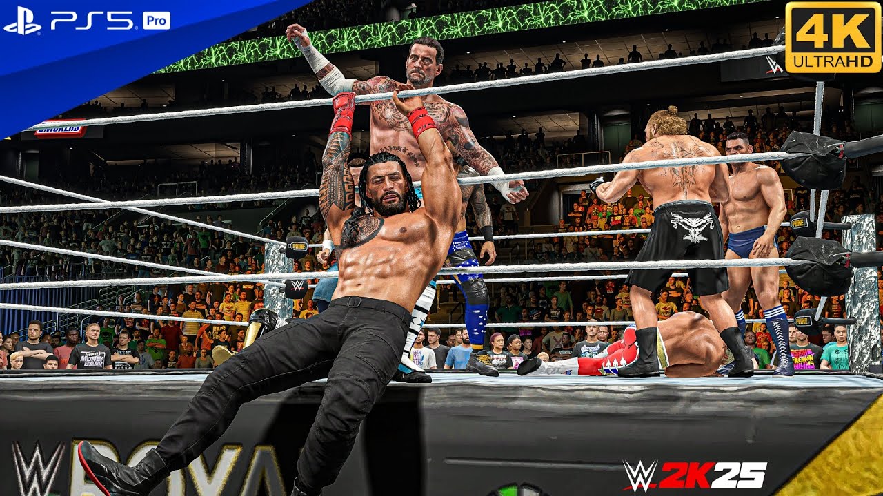 WWE 2K25 - Men's Royal Rumble Match at Royal Rumble 2026 | PS5™ Pro [4K60]