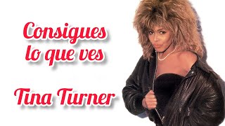 Video thumbnail of "What You Get Is What You See - Tina Turner (Subtítulos en español)"