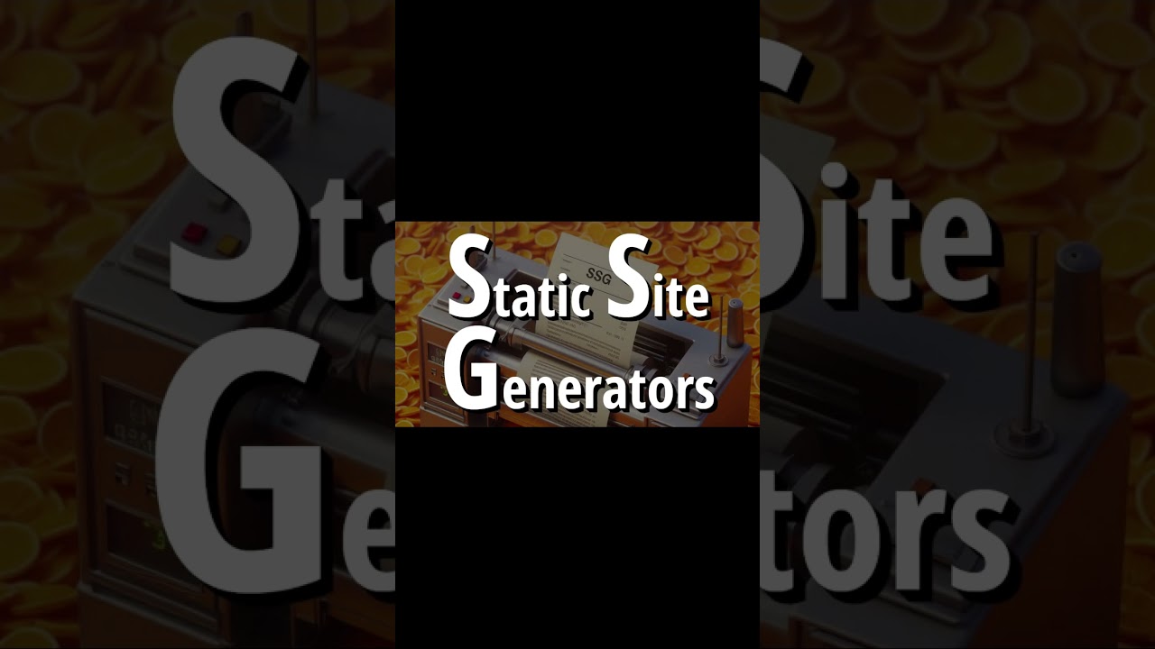 Introduzione ai Static Site Generators: Storia, Vantaggi e Differenze con i Siti Dinamici