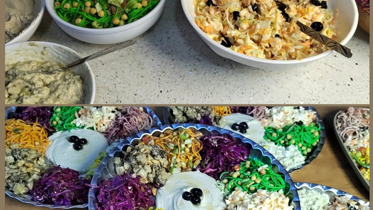 اليوم جايبتلكم مقبلات لمطاعم 😋اسبكتي الألوان 👍بابسط طريقه مكونات موجوده بلبيت 👌👍