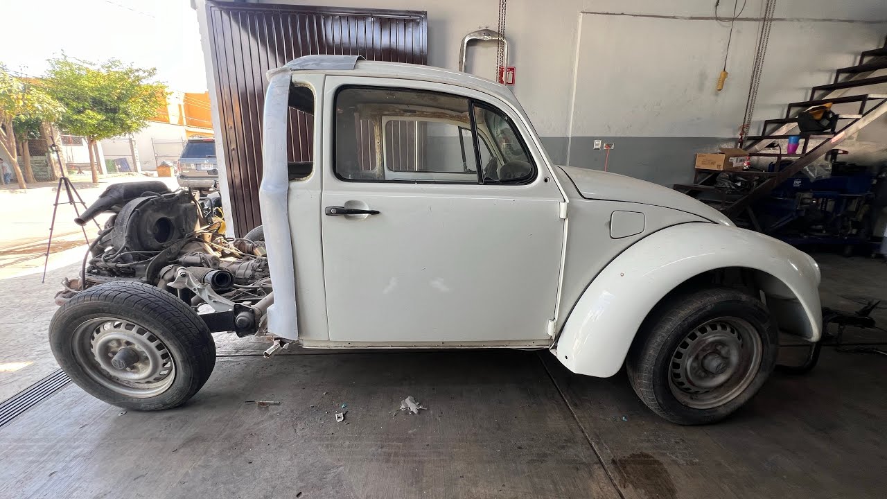 vocho donante para fabricar el VOCHO PICKUP 😱