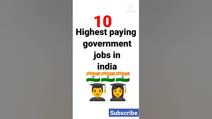 Top 10 Highest Paid Government jobs in India | 5 lac per month salary | 2021 #shorts #youtubeshorts