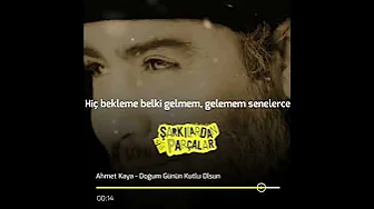 Ahmet Kaya - Doğum Günün Kutlu Olsun (instagram Kısa Şarkılar)