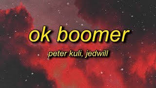 Video thumbnail of "peter kuli & jedwill - ok boomer (Lyrics)"